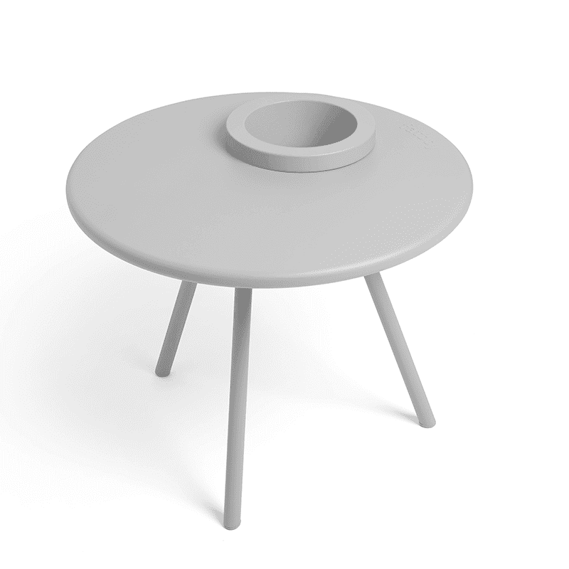 Bakkes bijzettafel - Light grey