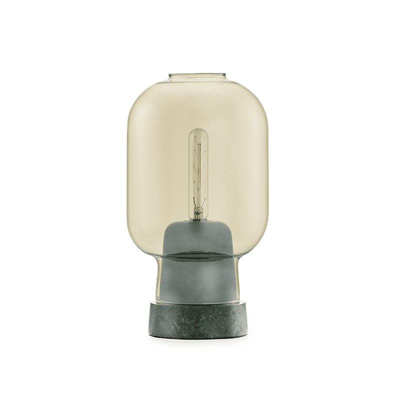 Amp Table Lamp Gold/Green