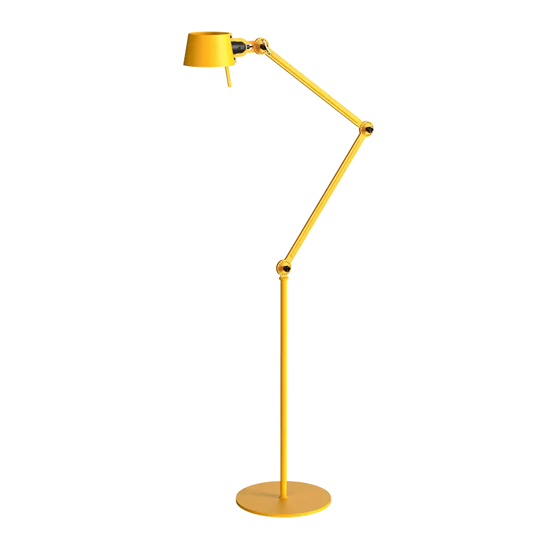 Bolt 2arm vloerlamp - Sunny yellow