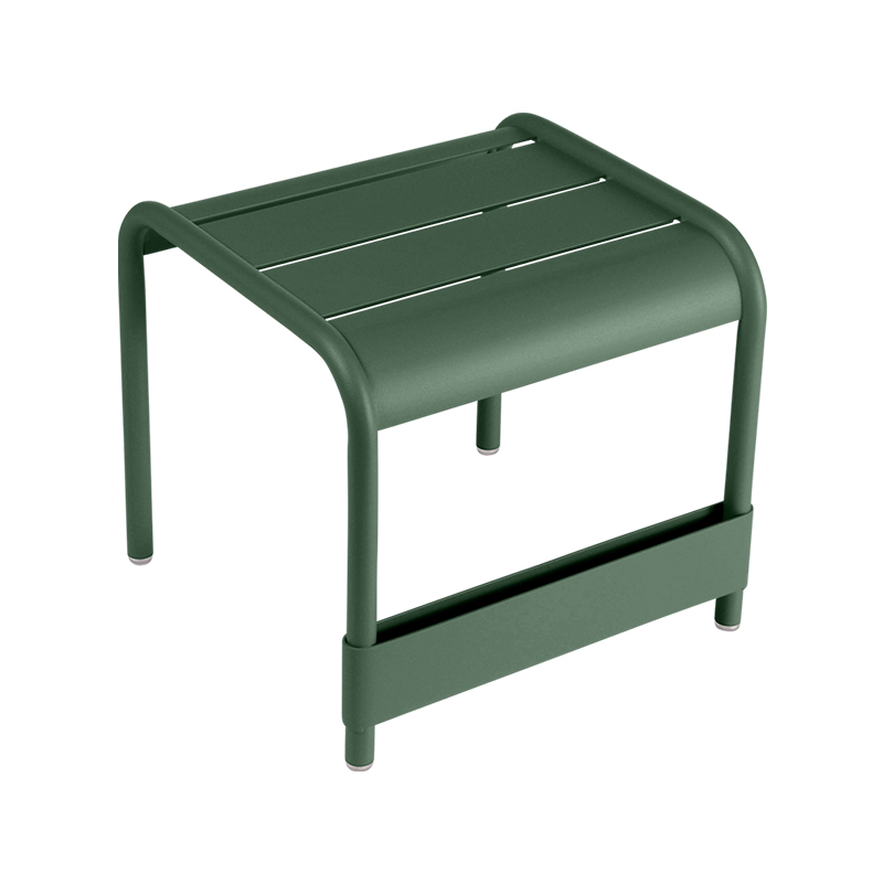 Luxembourg aluminium lounge small low table / Footrest