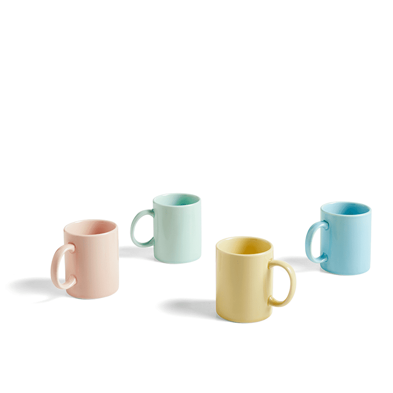 Rainbow Mug - Light yellow