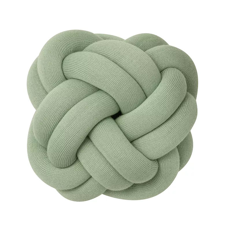 Knot Cushion - Mint Green
