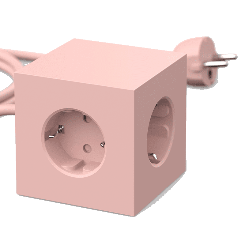Square 1 USB & Magnet - Old Pink