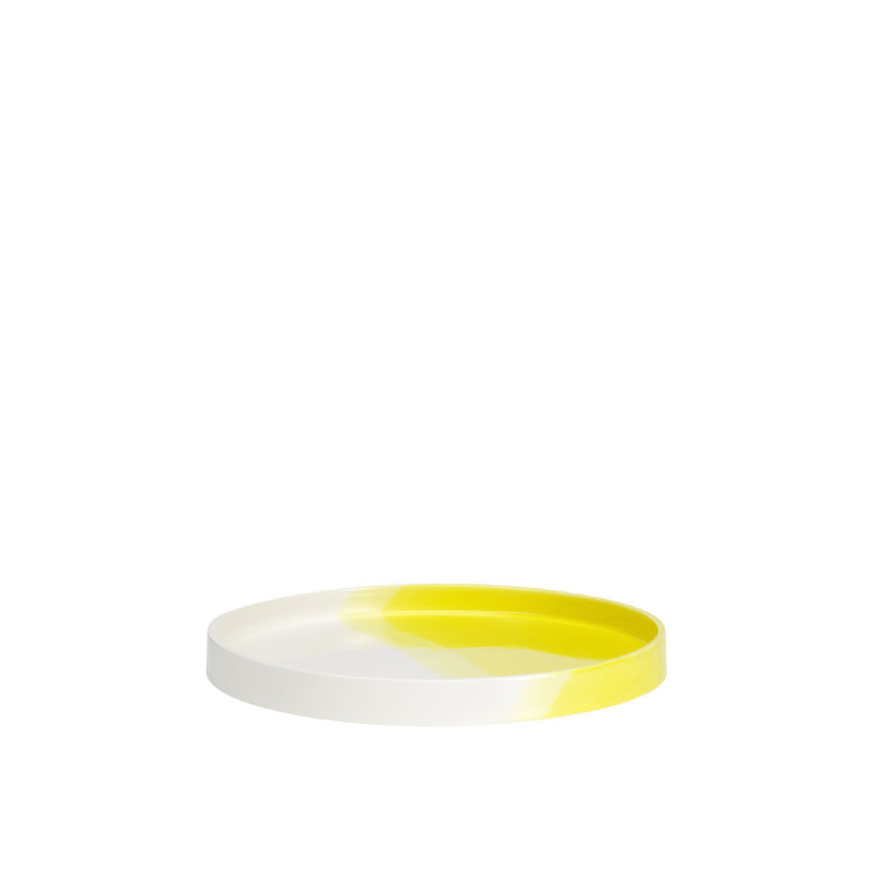 Herringbone Tray - Yellow