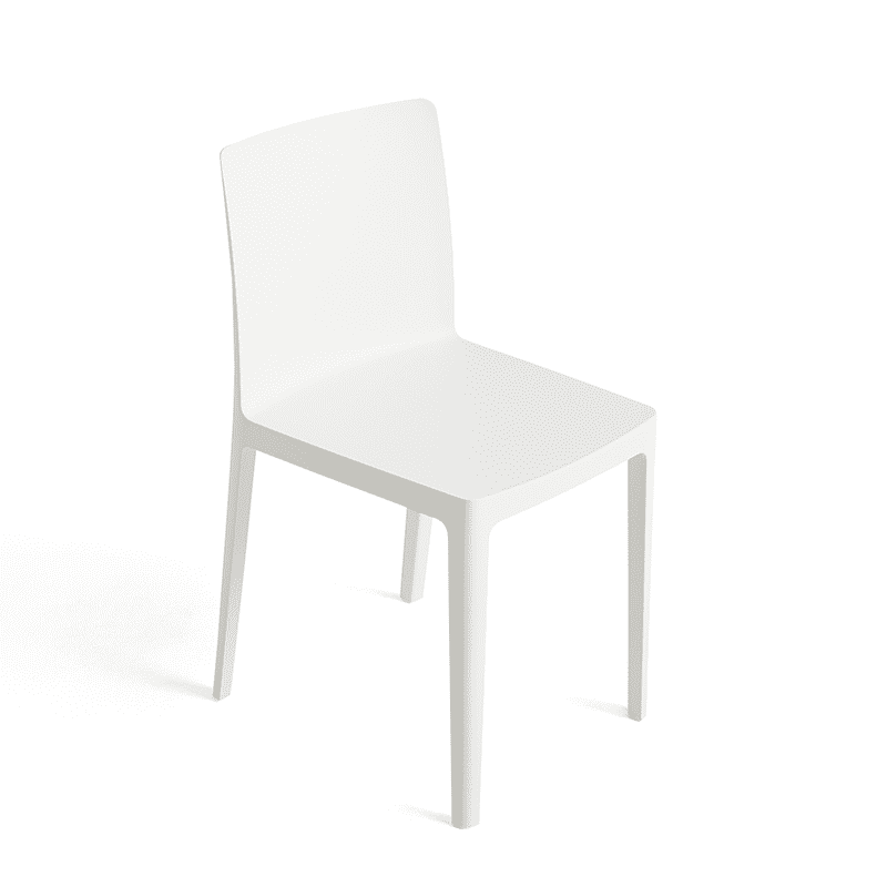 Elementaire Chair - Cream White