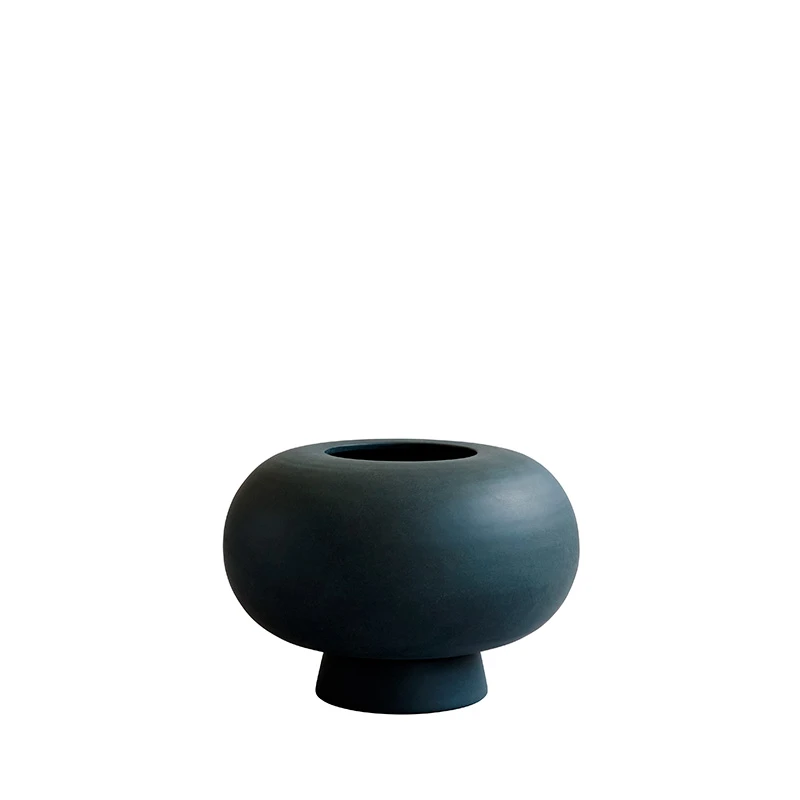 Kabin Vase Fat - Black