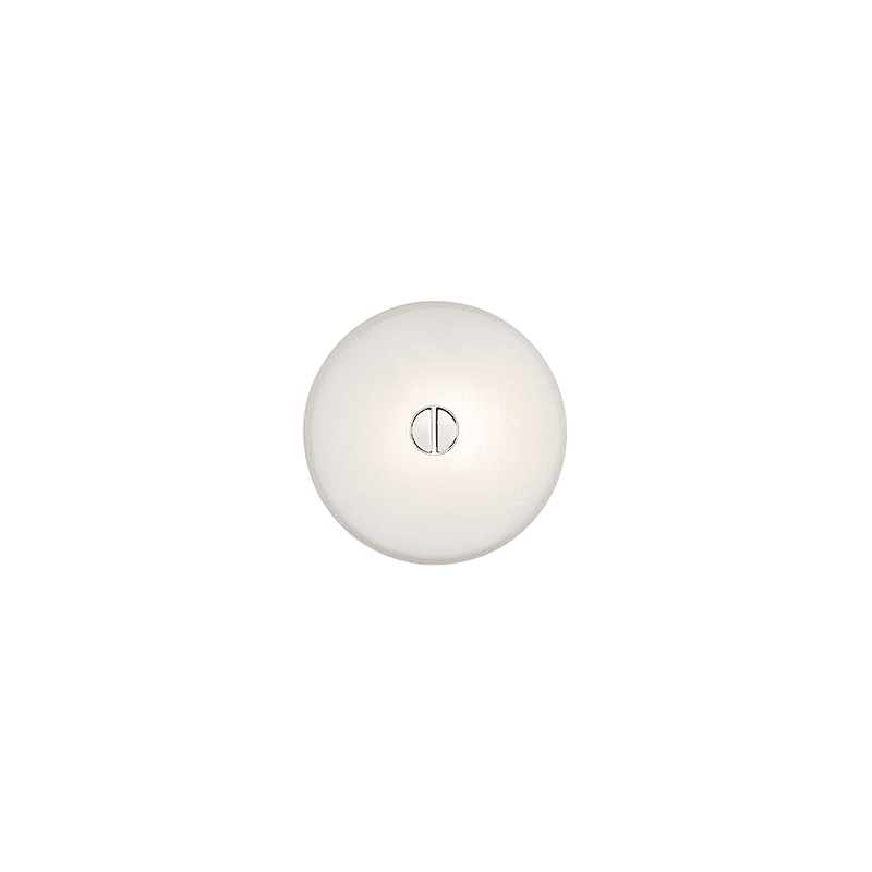 Mini button plafondlamp diff - Vetro/opal