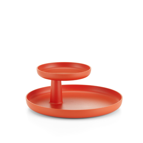 Rotary Tray - Poppy red