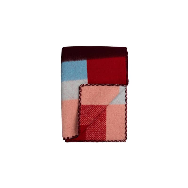 Mikkel large throw - Red