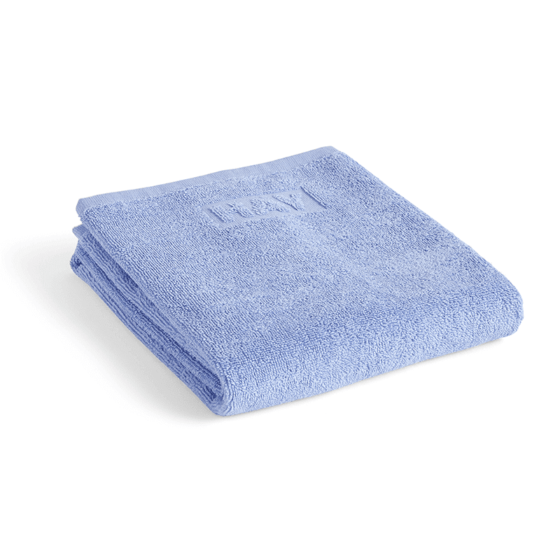 Mono hand towel - Sky blue