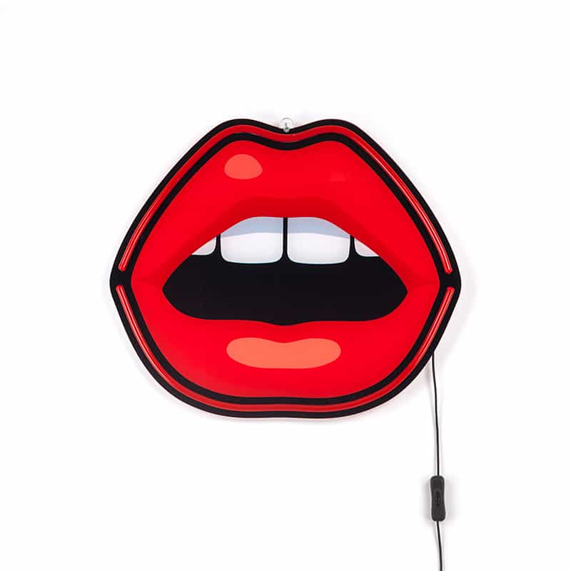 Led sign with transformer blow - Mouth Led sign with transformer blow - Mouth