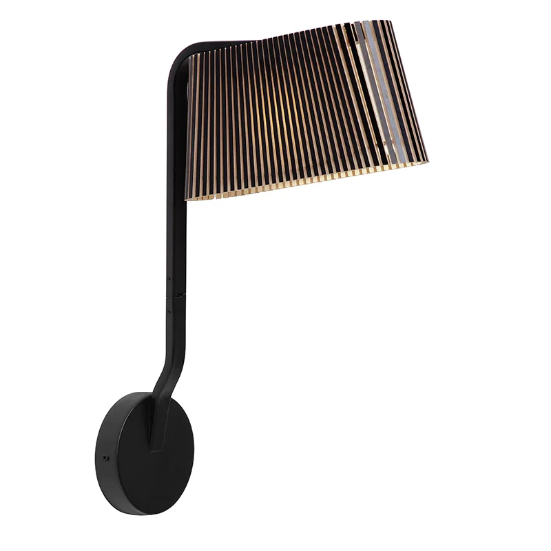 Owalo 7030 wandlamp - Black