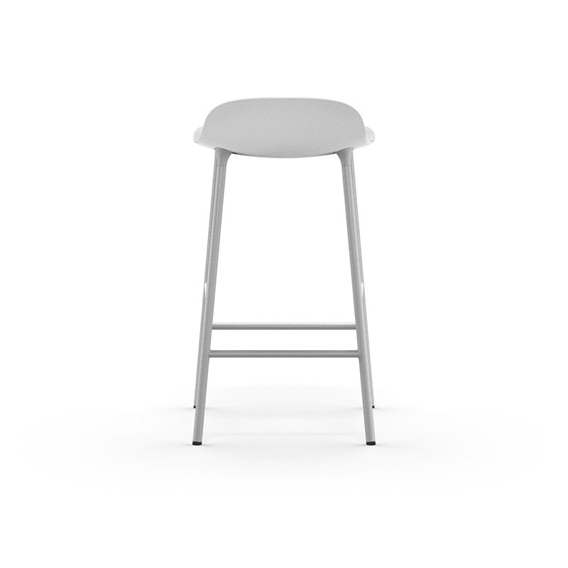 Form Barstool 65 cm White/White