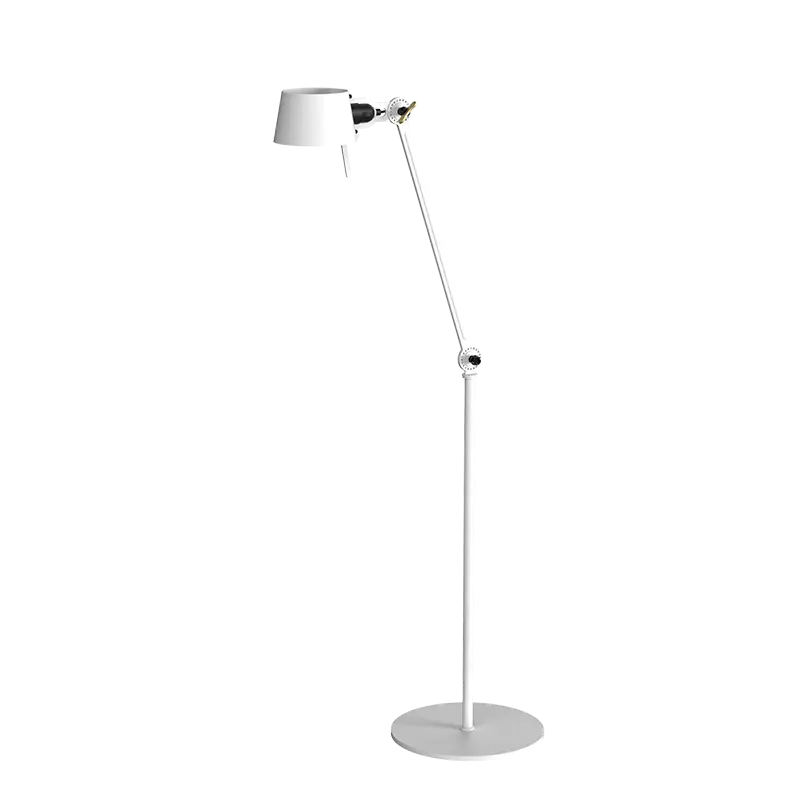 Bolt 1arm vloerlamp - Pure white