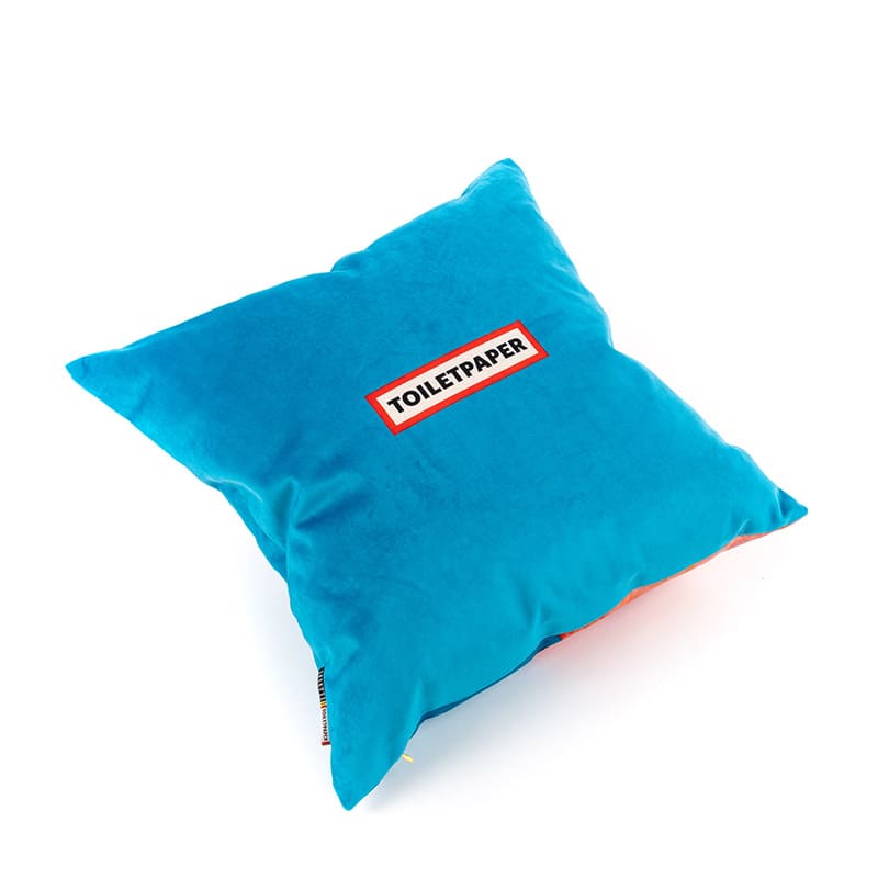 Toiletpaper cushion with plume padding - Tongue