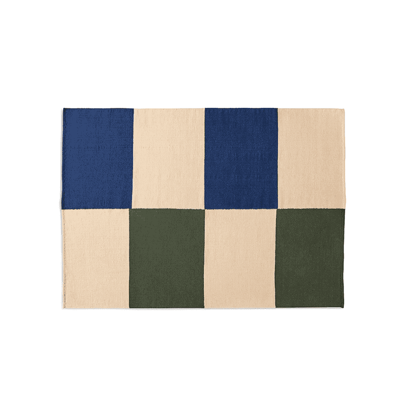 Ethan Cook Flat Works 170x240 - Peach green check