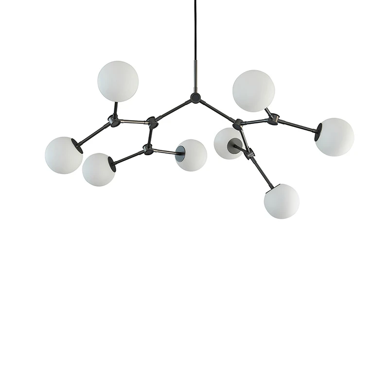 Drop chandelier bulp mini - Grey