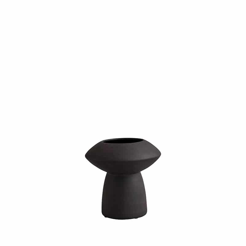 Sphere Vase Fat  - Coffee