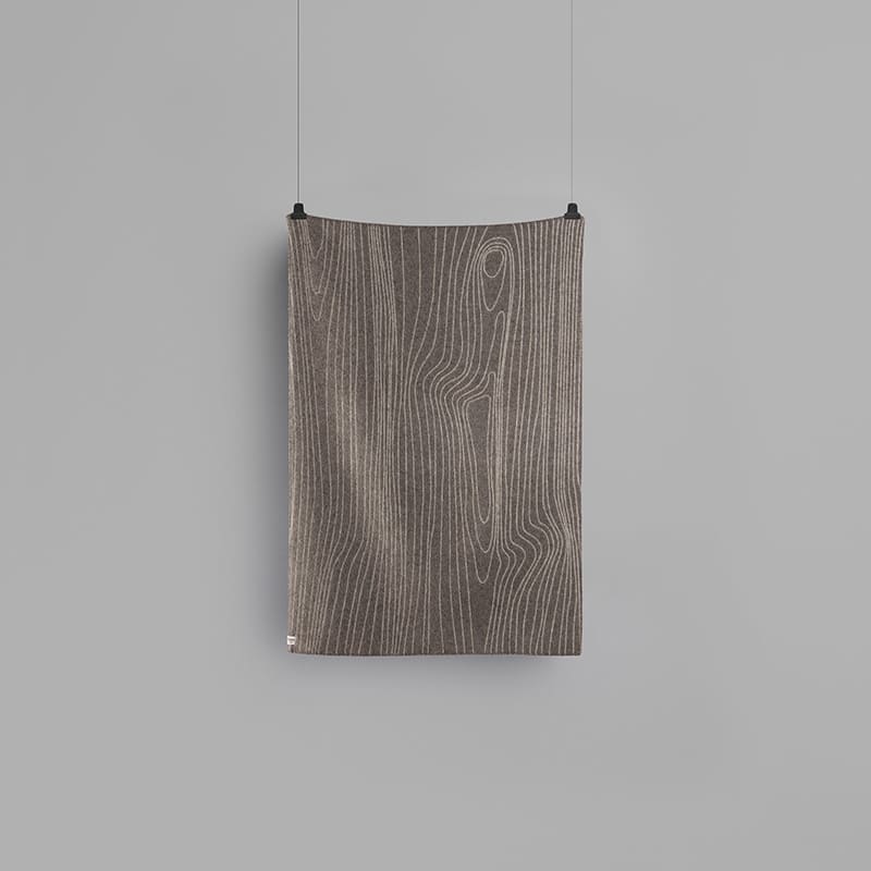 Skog large throw - Grey/natural Skog large throw - Grey/natural