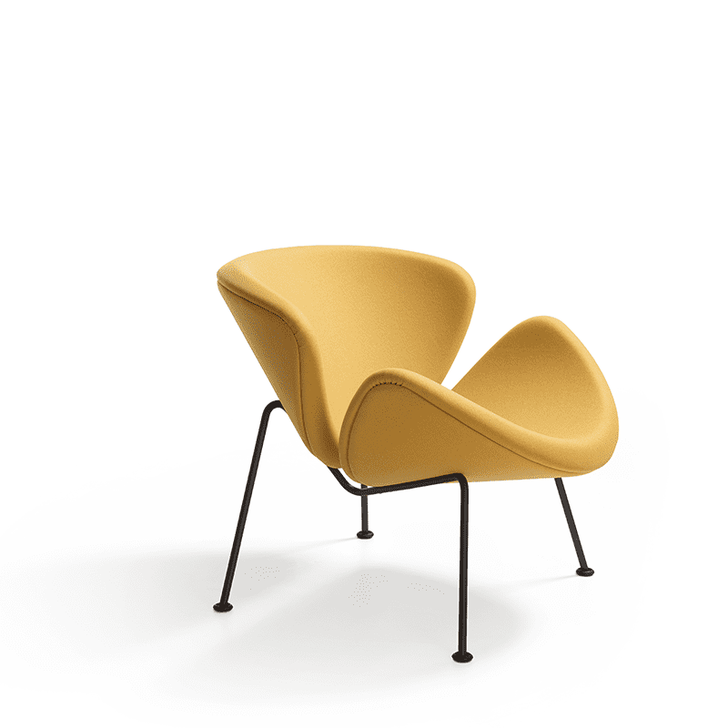 F 437B Orange Slice fauteuil - Hoog