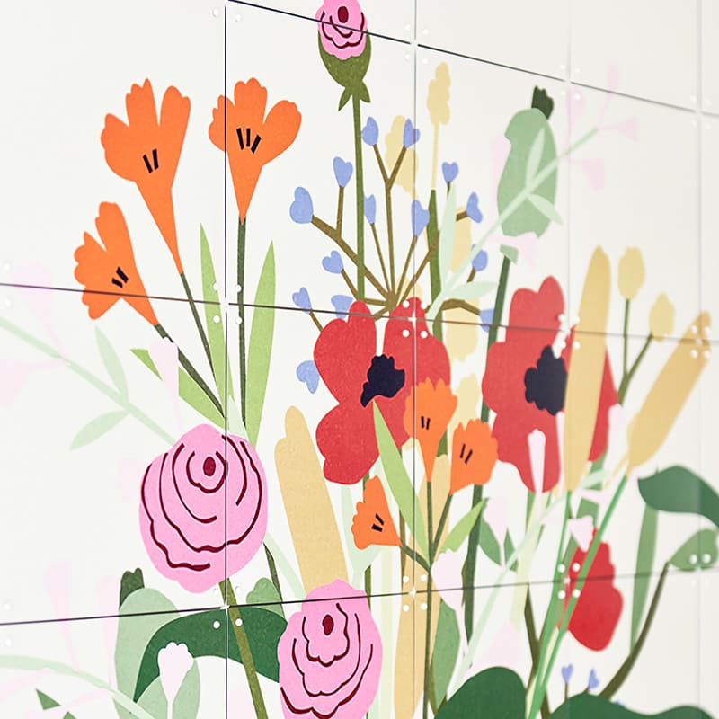 Wild flowers - large