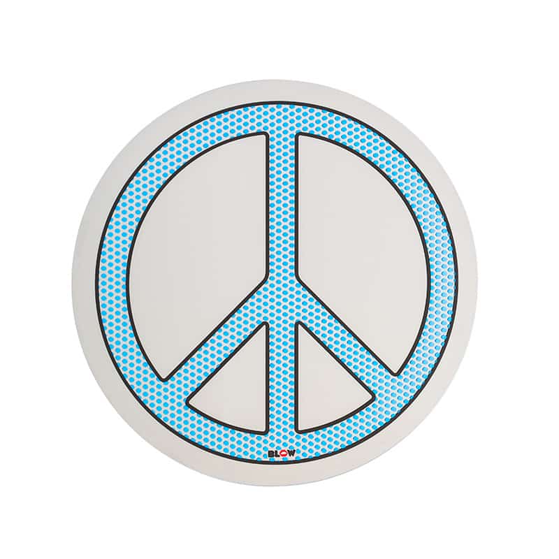 Round mirror blow - Peace