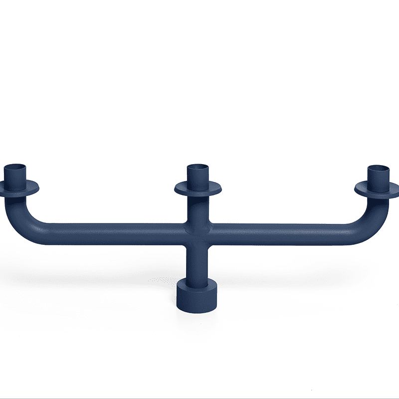 Toni candle holder - Dark ocean