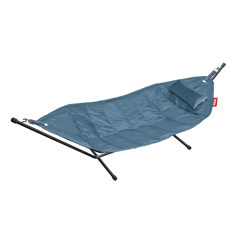 Headdemock + pillow - Jeans light blue/black rack