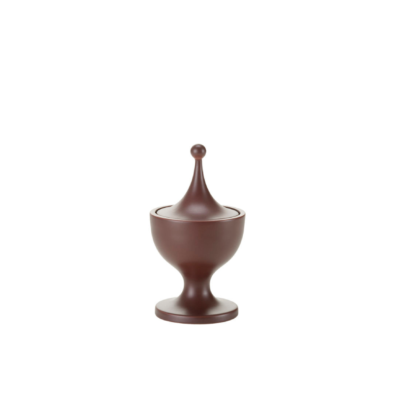 Ceramic Container No.2 - Dark aubergine