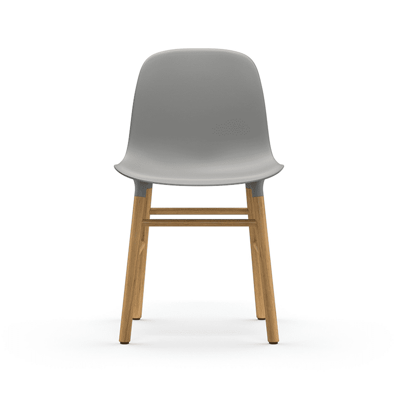 Form Chair Grey/Oak
