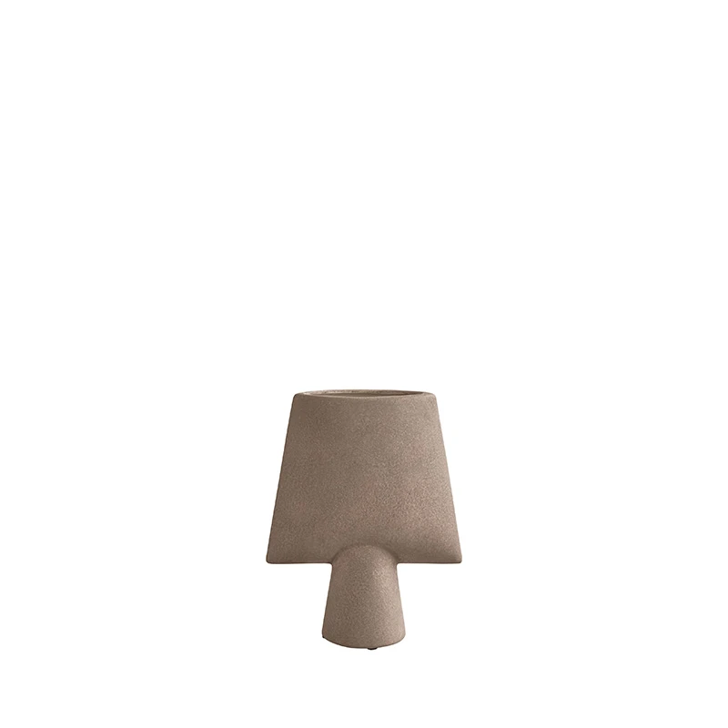 Sphere Vase Square mini - Taupe