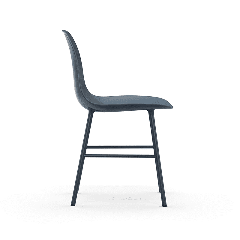 Form Chair Blue/Black