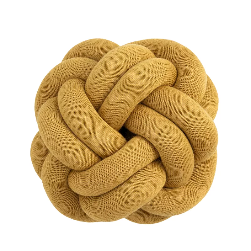Knot Cushion - Yellow
