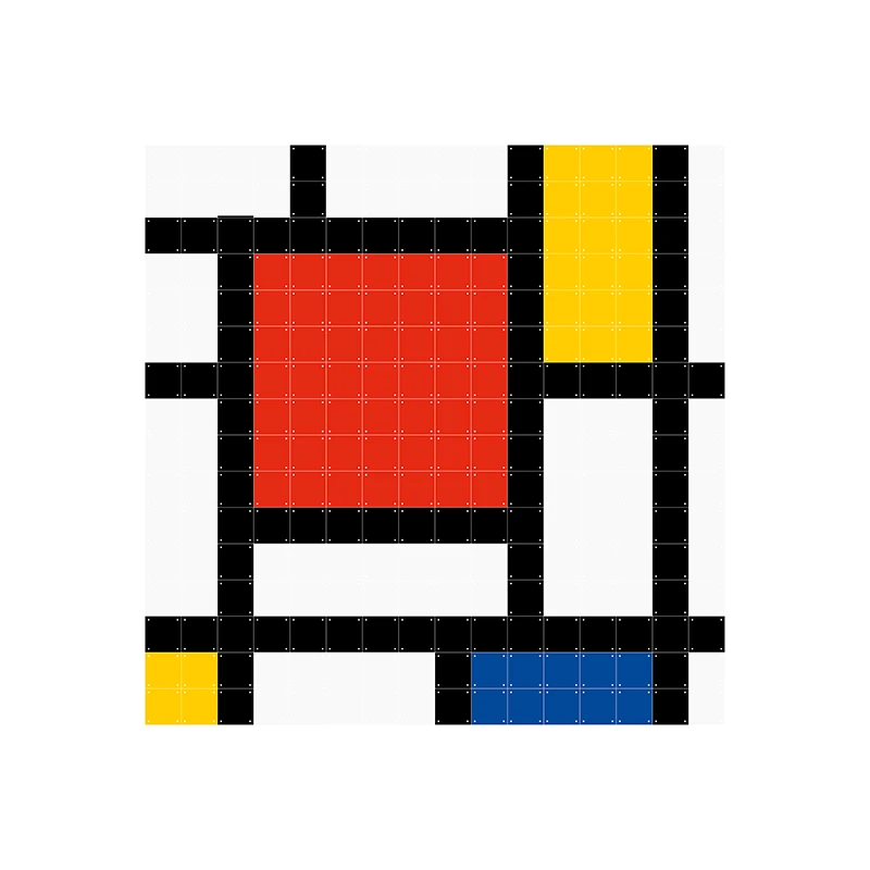 Mondriaan pixel