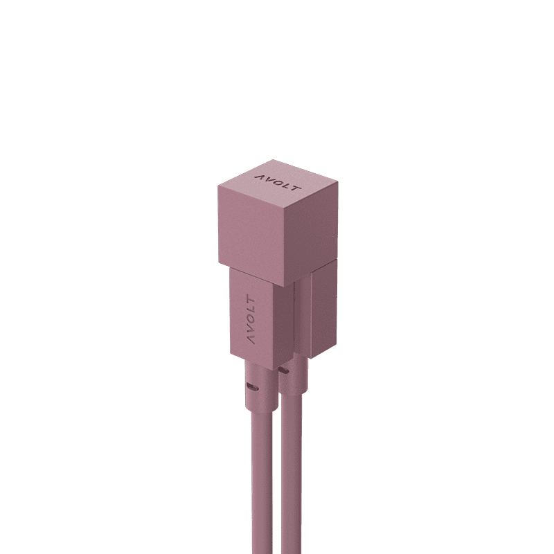 Cable 1 (USB A to lightning) - Rusty Red
