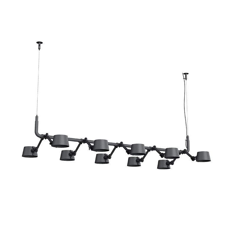 Bolt 10-pack hanglamp - Midnight grey