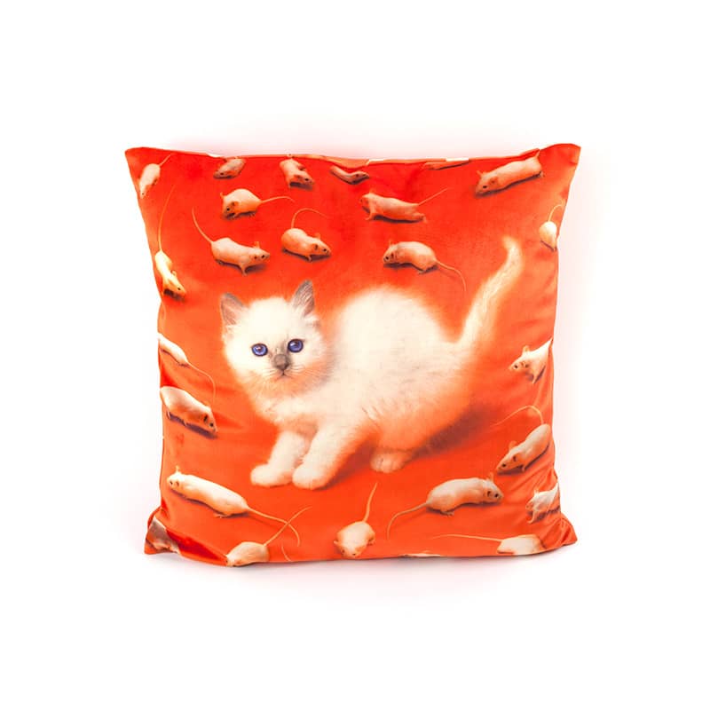 Toiletpaper cushion with plume padding - Kitten Toiletpaper cushion with plume padding - Kitten