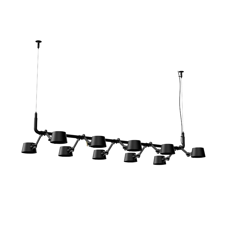 Bolt 10-pack hanglamp - Smokey black