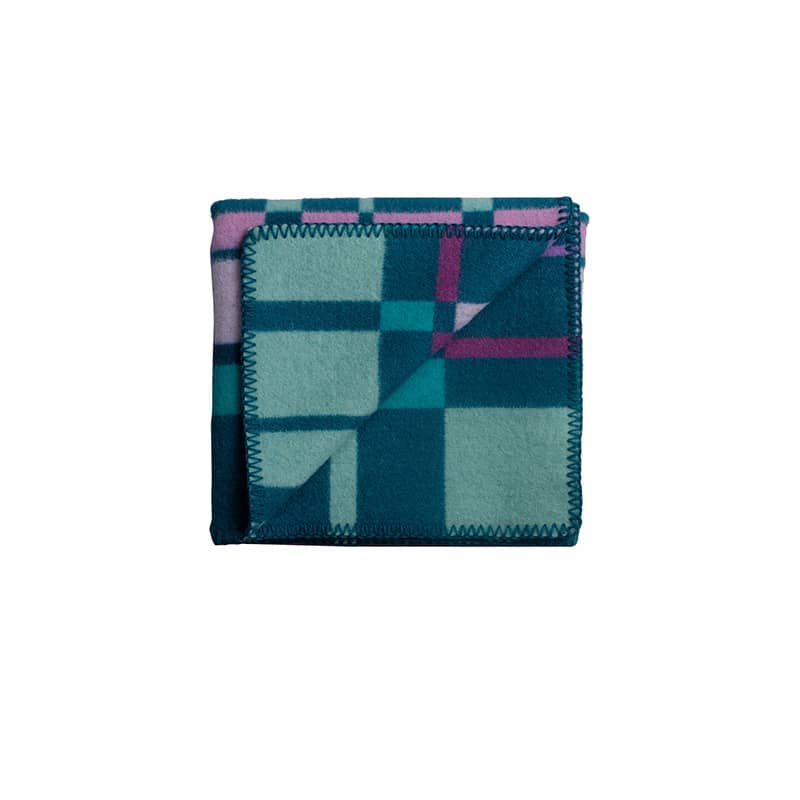 City half size throw - Aqua