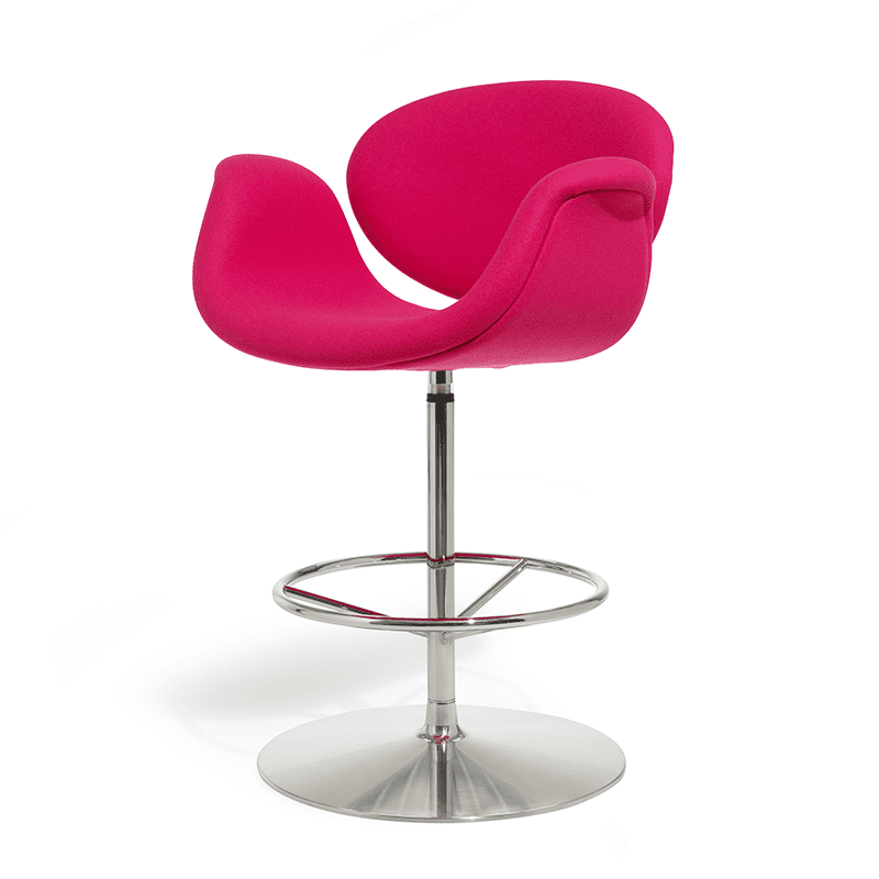 Little Tulip barkruk 68 cm - Schijf, draaibaar met retourmech.