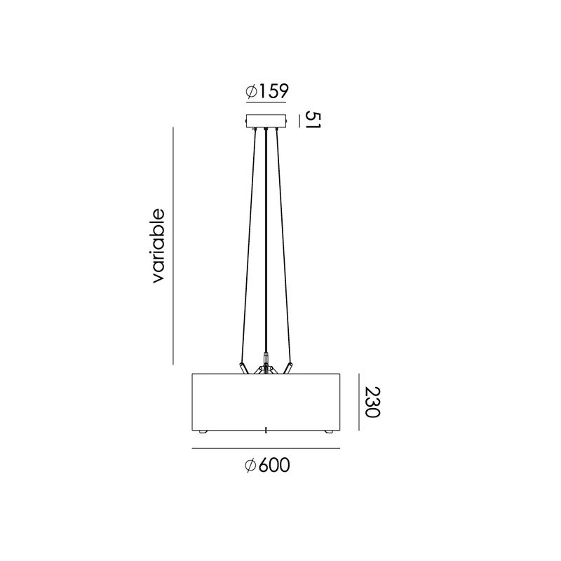 Orbit hanglamp