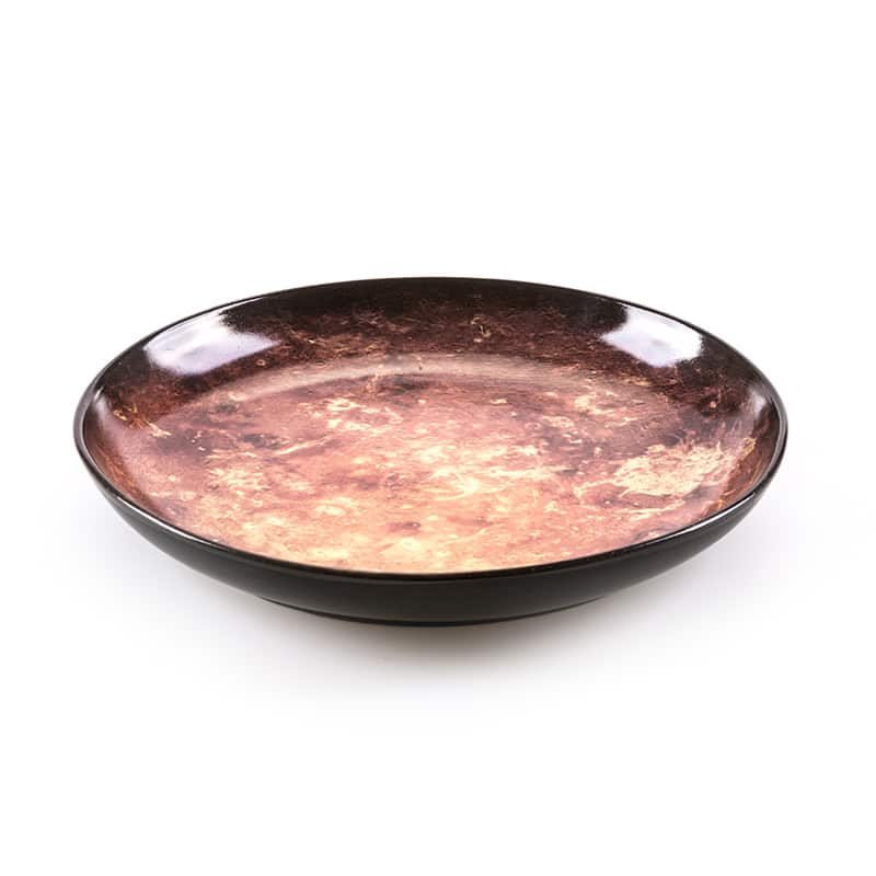 Cosmic diner porcelain plate - Mars