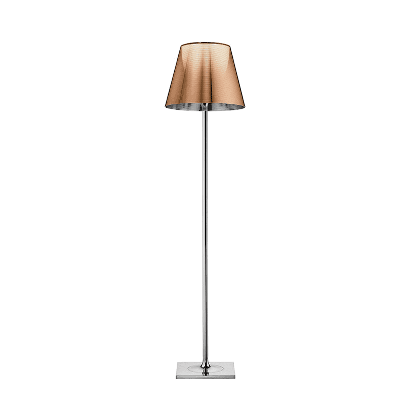 Ktribe F2 dim vloerlamp - Cromo/all bronzo