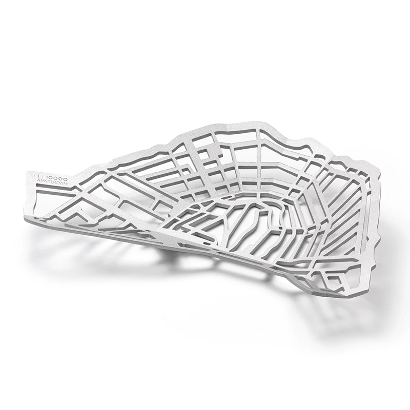 Metrobowl Amsterdam scale - White