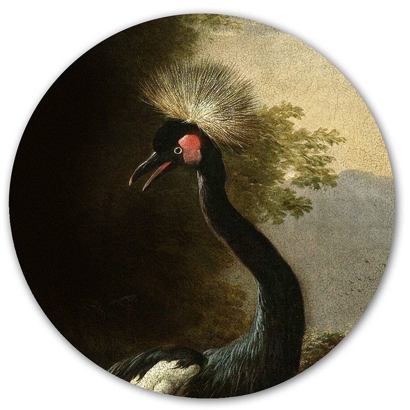 Magneet sticker - Majestic Crane