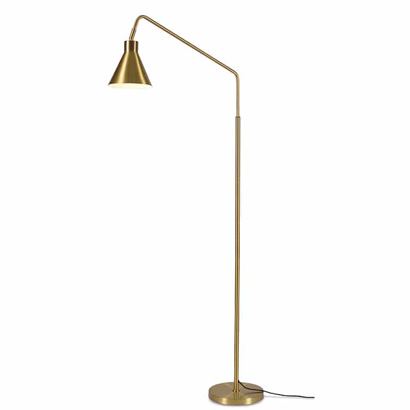 Vloerlamp ijzer Lyon 80x153cm - Goud