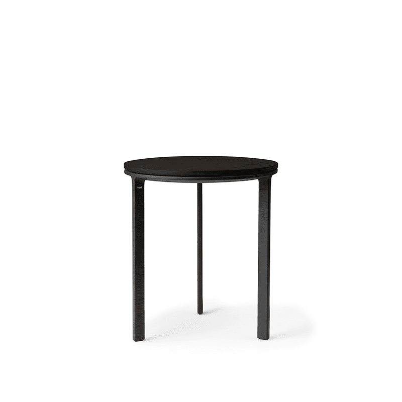 Vipp 421 side table, 40 cm - Dark oak veneer