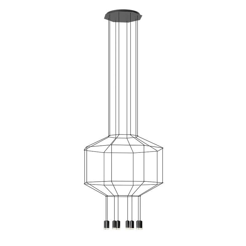 Wireflow 0301 hanglamp - Black