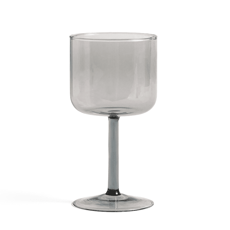 Tint Wine Glass Set of 2 - Grey