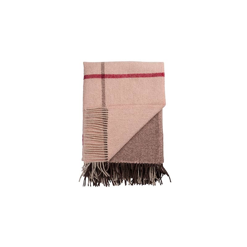 Filos large throw - Burgundy